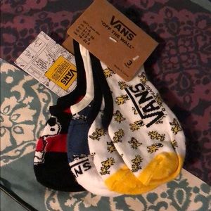 Vans peanuts Children’s Girls low socks NWT